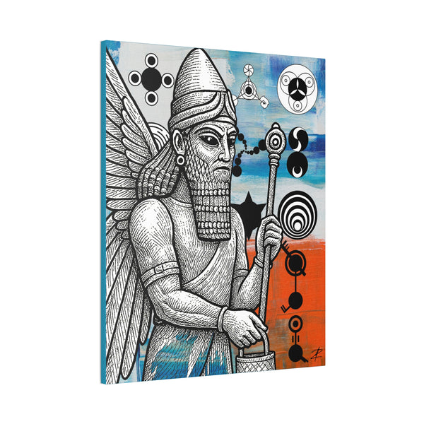 ANUNNAKI by Jesse Raudales Canvas Stretched, 0.75"