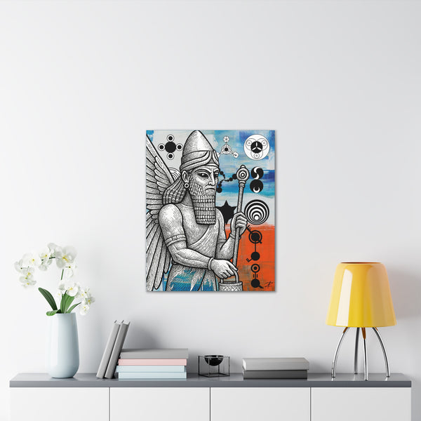 ANUNNAKI by Jesse Raudales Canvas Stretched, 0.75"