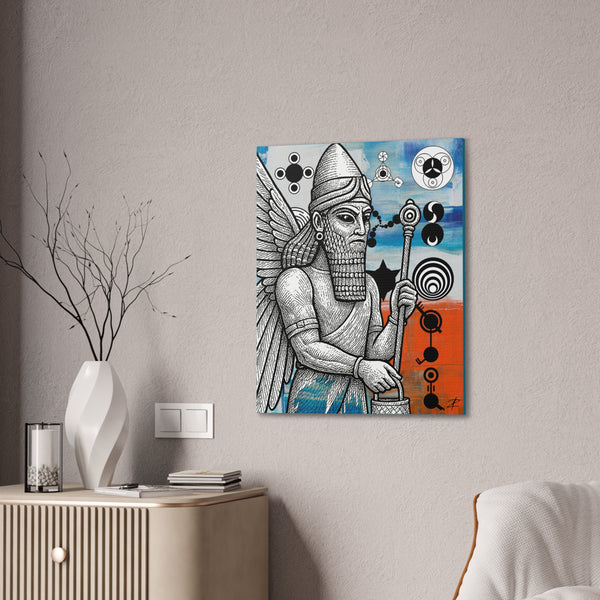 ANUNNAKI by Jesse Raudales Canvas Stretched, 0.75"