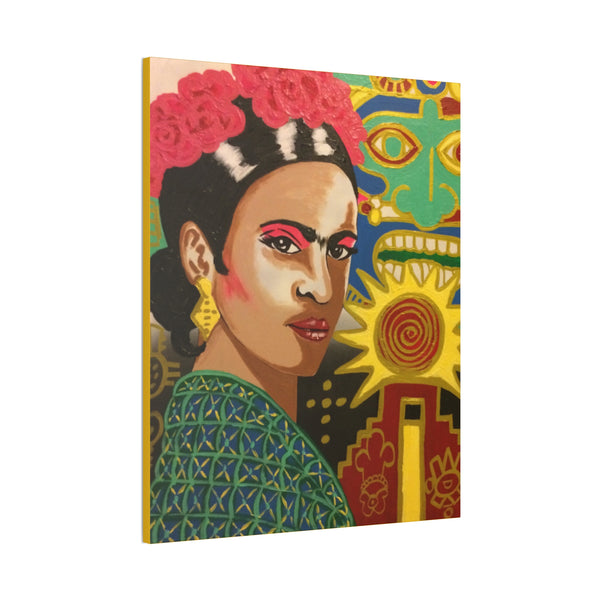 FRIDA by Jesse Raudales Canvas Stretched, 0.75"