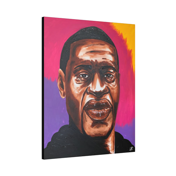 George Floyd by Jesse Raudales Canvas Stretched, 0.75"
