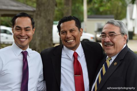 Jesse Raudales, Senator Julian Castro & Congressman GK Butterfield