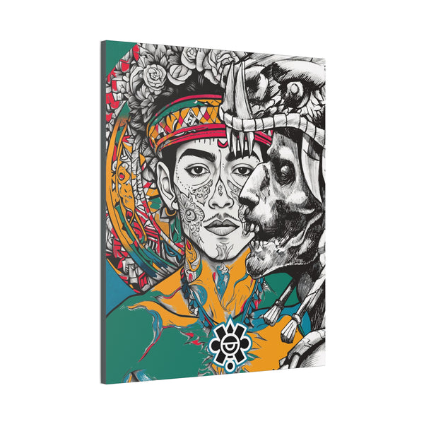 Mexican Man by Jesse Raudales Canvas Stretched, 0.75"