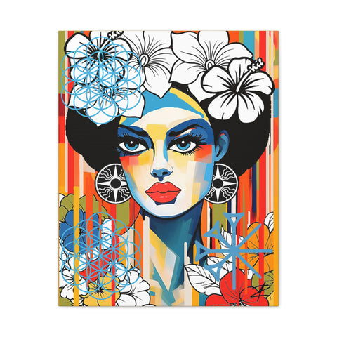 JRI Annunaki QUEEN Canvas Stretched, 0.75"