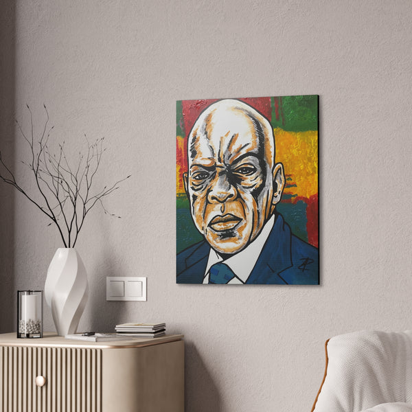 John Lewis by Jesse Raudales Canvas Stretched, 0.75"