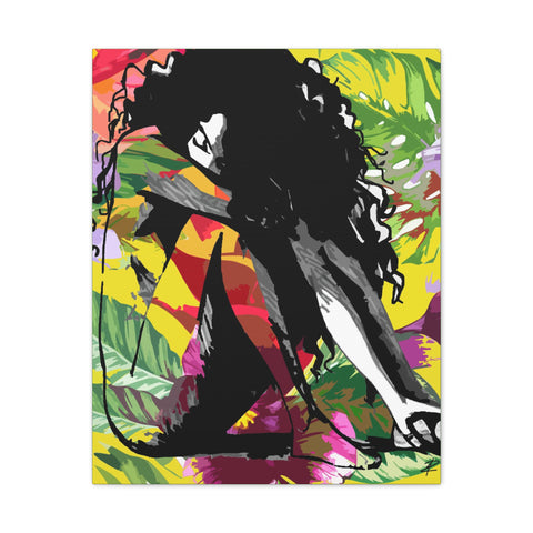 Grieving by Jesse Raudales Canvas Stretched, 0.75"