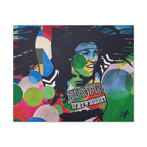AOC by Jesse Raudales Canvas Stretched, 0.75"