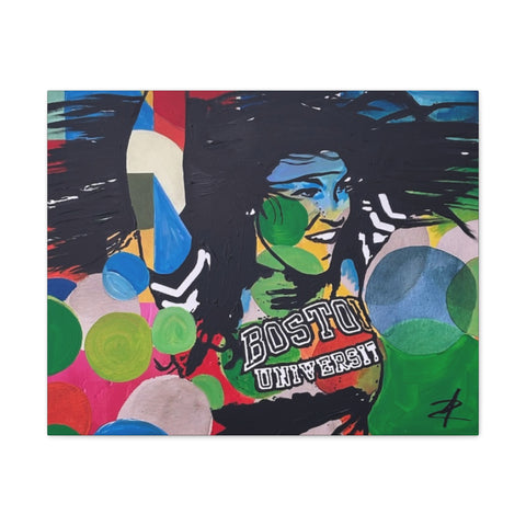 AOC by Jesse Raudales Canvas Stretched, 0.75"