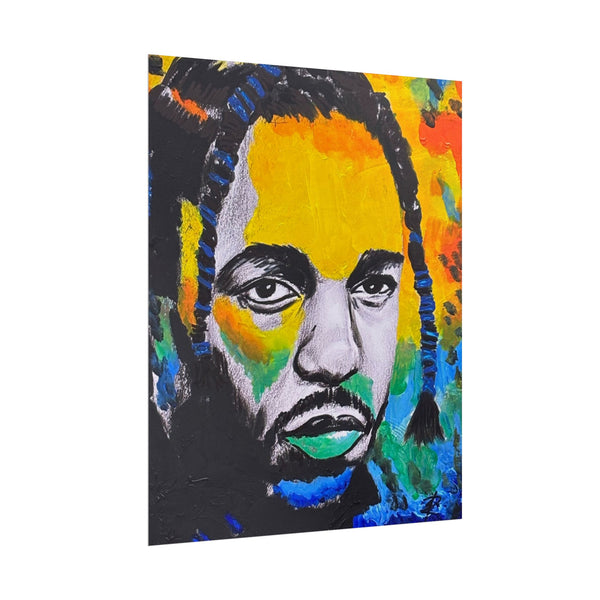 Kendrick Lamar by Jesse Raudales Rolled Posters