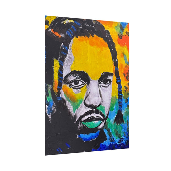 Kendrick Lamar by Jesse Raudales Rolled Posters