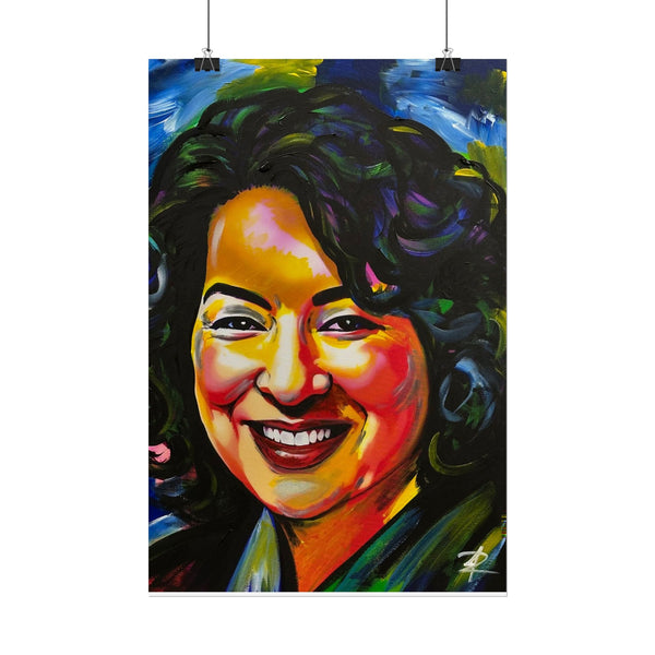 Sotomayor by Jesse Raudales Rolled Posters