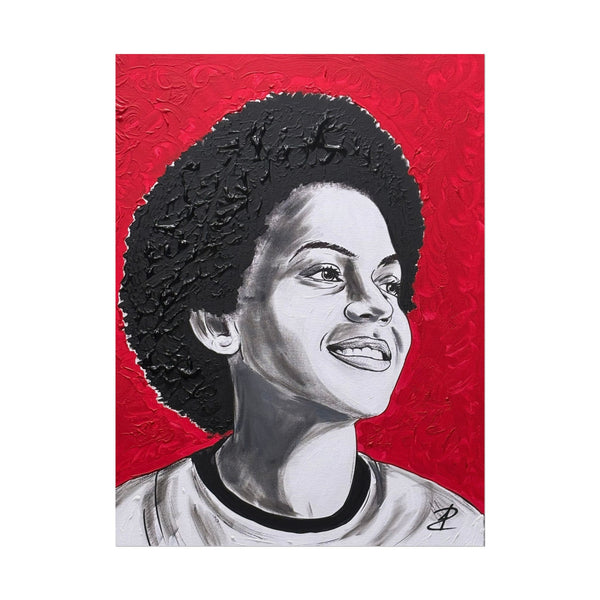 Nikki Giovanni by Jesse Raudales Rolled Posters