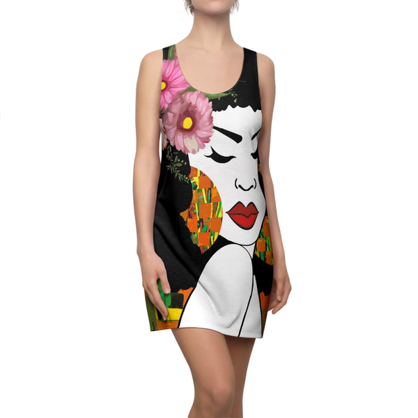 Reina Cubana by Jesse Raudales Women's Cut & Sew Racerback Dress (AOP)