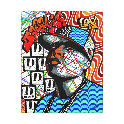 JadaKiss by Jesse Raudales Canvas Stretched, 0.75"