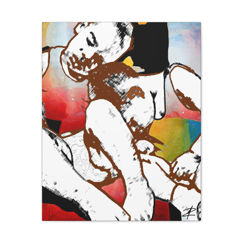 I'm Tired Boss by Jesse Raudales Canvas Stretched, 0.75"
