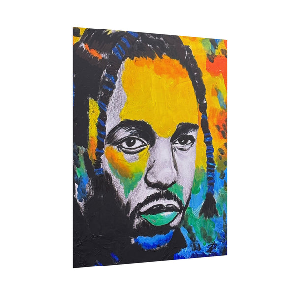 Kendrick Lamar by Jesse Raudales Rolled Posters