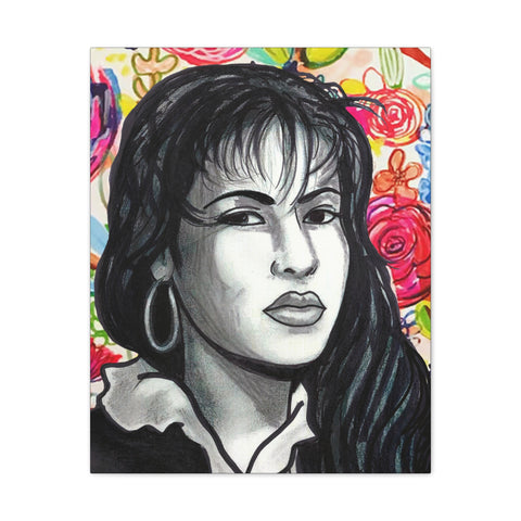 Selena by Jesse Raudales Canvas Stretched, 0.75"
