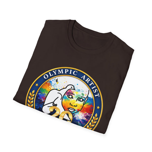 20 Years Olympic Artist Jesse Raudales Commemorative T-Shirt