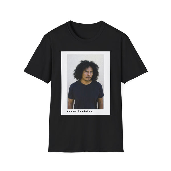 Jesse Raudales Pro Headshot 2006 Portrait Photo Tee — Minimalist Photo Print T-Shirt