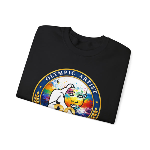 20 Years Olympic Artist Crewneck Sweatshirt — Jesse Raudales Anniversary