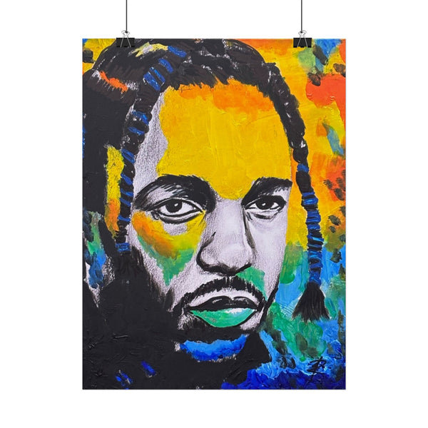 Kendrick Lamar by Jesse Raudales Rolled Posters