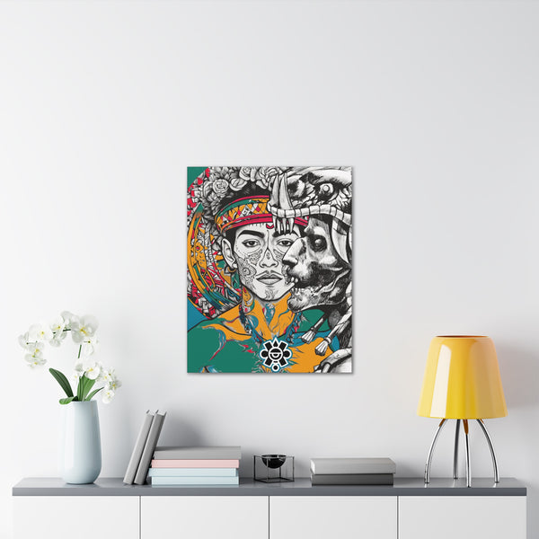 Mexican Man by Jesse Raudales Canvas Stretched, 0.75"