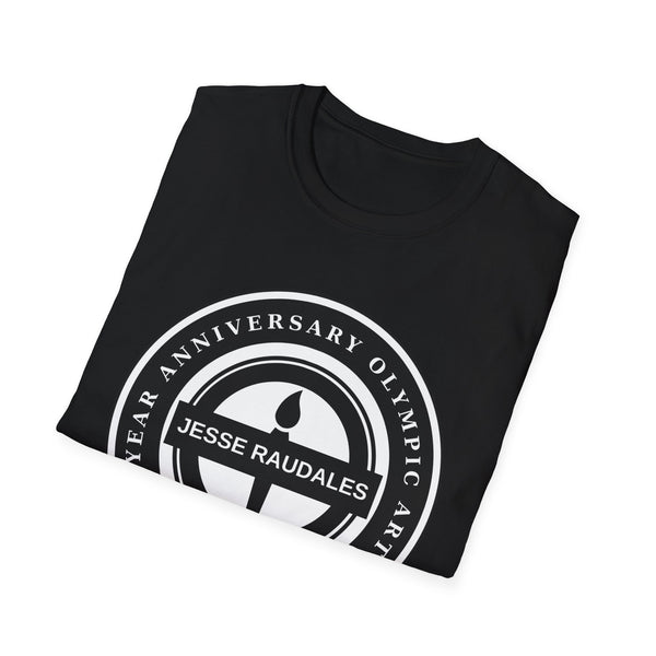 Anniversary Olympic Artist Logo T-Shirt — Jesse Raudales Seal