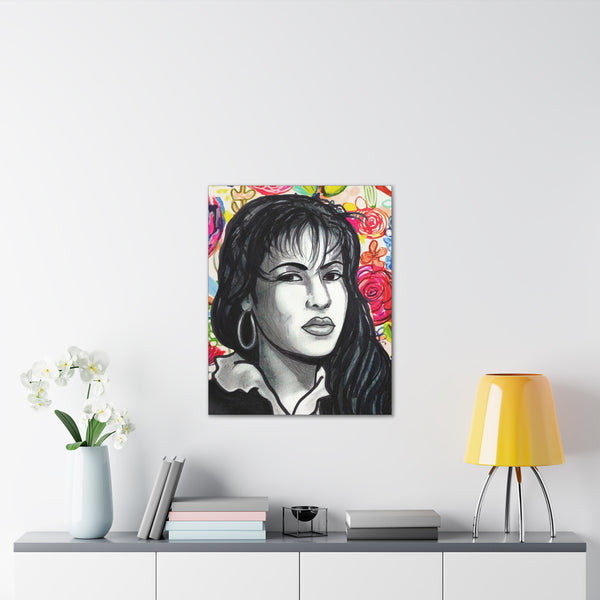 Selena by Jesse Raudales Canvas Stretched, 0.75"