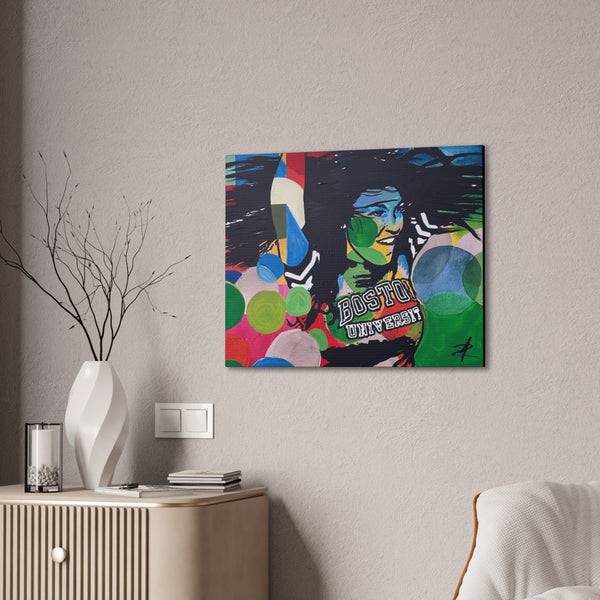 AOC by Jesse Raudales Canvas Stretched, 0.75"
