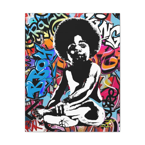 BIG by Jesse Raudales Canvas Stretched, 0.75"