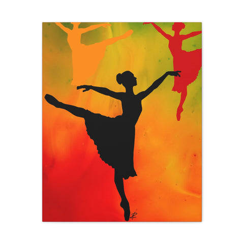 Praise Dance by Jesse Raudales Canvas Stretched, 0.75"