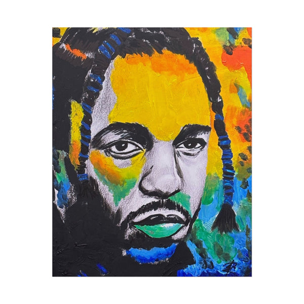 Kendrick Lamar by Jesse Raudales Rolled Posters