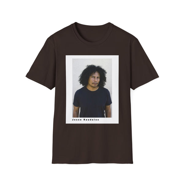Jesse Raudales Pro Headshot 2006 Portrait Photo Tee — Minimalist Photo Print T-Shirt