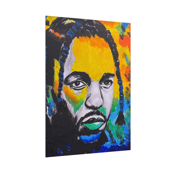 Kendrick Lamar by Jesse Raudales Rolled Posters
