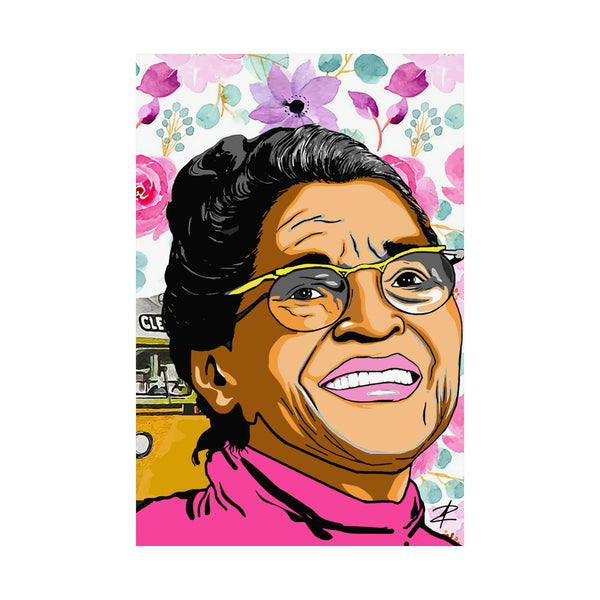 Rosa Parks by Jesse Raudales Matte Vertical Posters