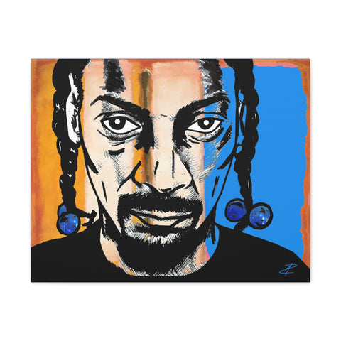 Snoop by Jesse Raudales Canvas Stretched, 0.75"