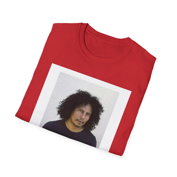Jesse Raudales Pro Headshot 2006 Portrait Photo Tee — Minimalist Photo Print T-Shirt