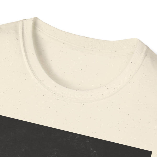 Jesse Raudales Portrait Graphic T-Shirt — Moody Black & White Face Photo Tee