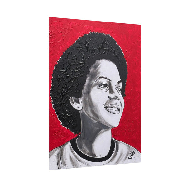 Nikki Giovanni by Jesse Raudales Rolled Posters