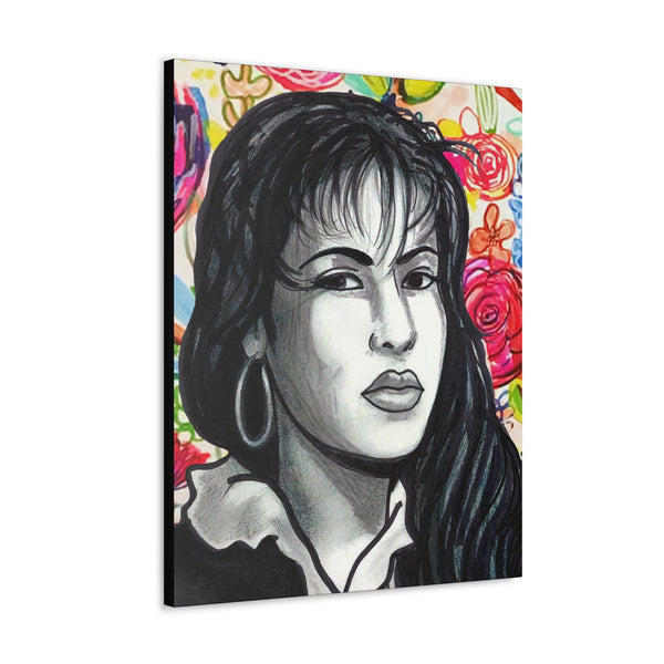 Selena by Jesse Raudales Canvas Gallery Wraps