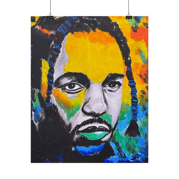 Kendrick Lamar by Jesse Raudales Rolled Posters