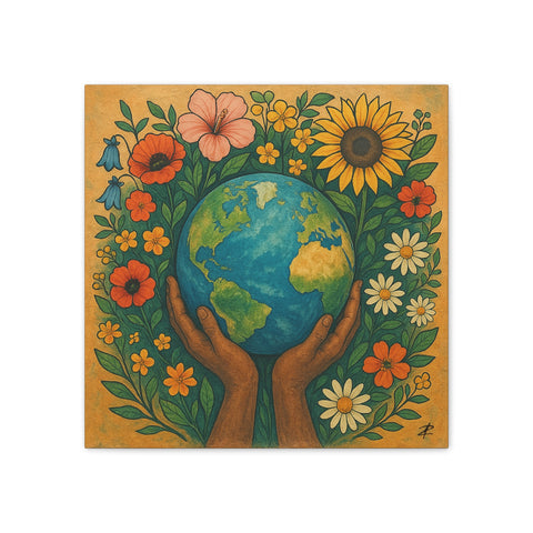 NO KINGS by Jesse Raudales Canvas Stretched, 0.75"