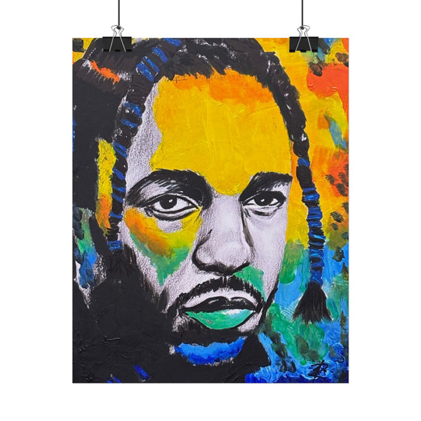 Kendrick Lamar by Jesse Raudales Rolled Posters