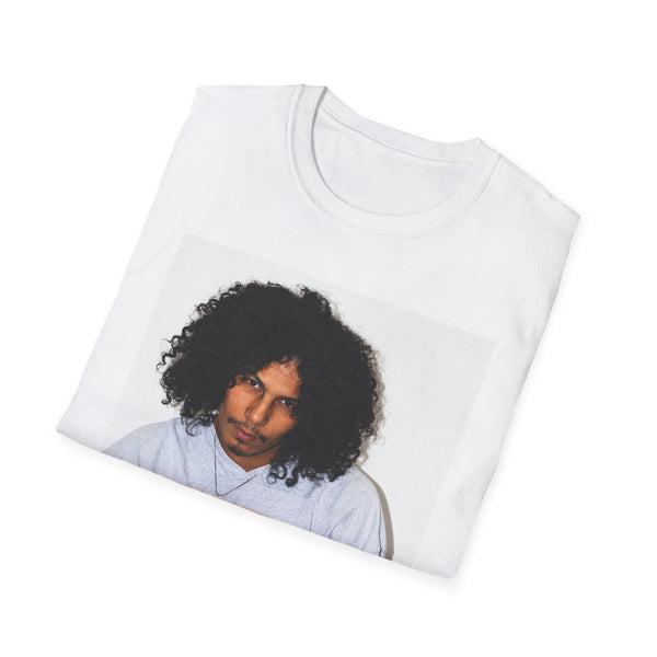 Jesse Raudales Headshot 2006 with pencils Inspirational Portrait Tee — "I create what I visualize in my Mind" Graphic T-Shirt