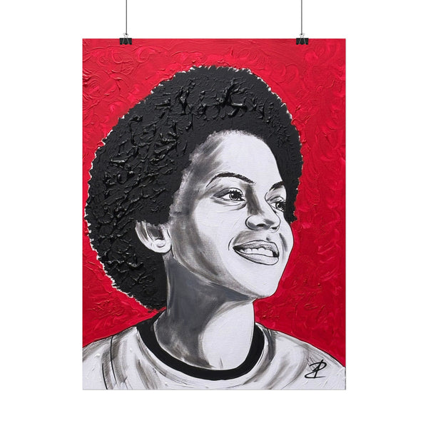Nikki Giovanni by Jesse Raudales Rolled Posters