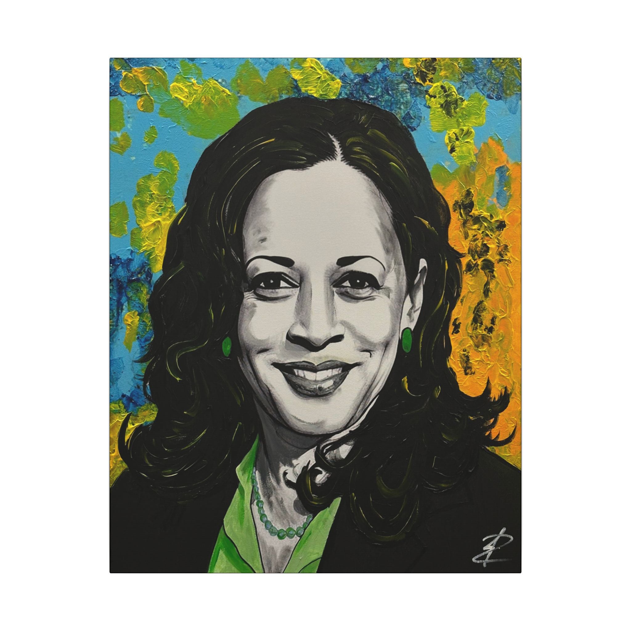 Kamala Harris by Jesse Raudales