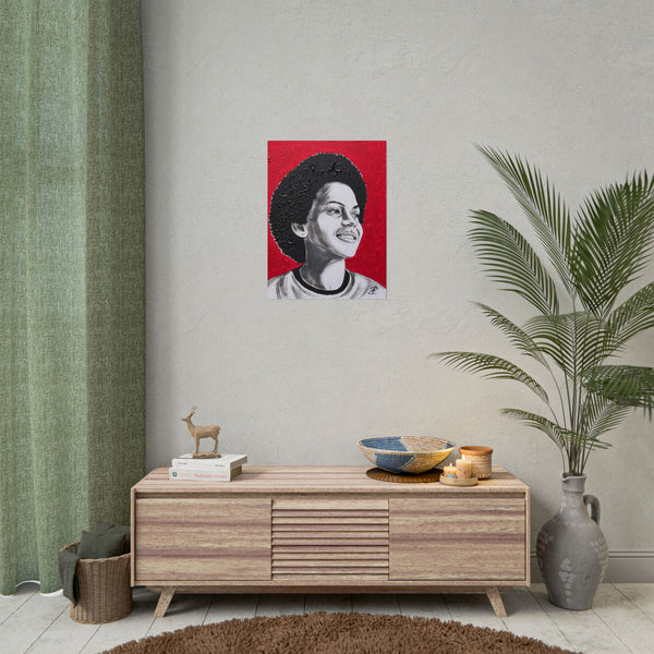 Nikki Giovanni by Jesse Raudales Rolled Posters