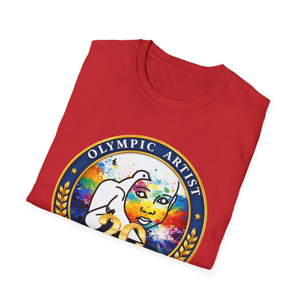 20 Years Olympic Artist Jesse Raudales Commemorative T-Shirt