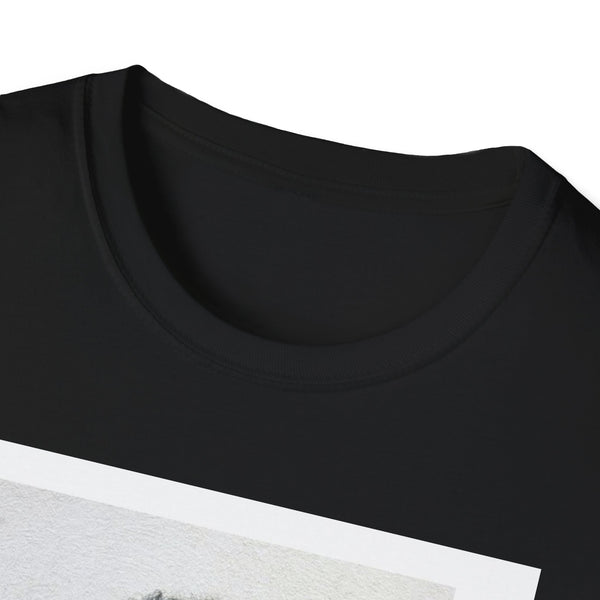 Jesse Raudales Pro Headshot 2006 Portrait Photo Tee — Minimalist Photo Print T-Shirt