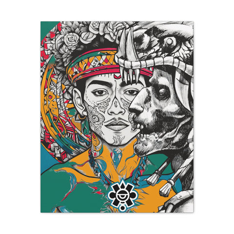 Mexican Man by Jesse Raudales Canvas Stretched, 0.75"